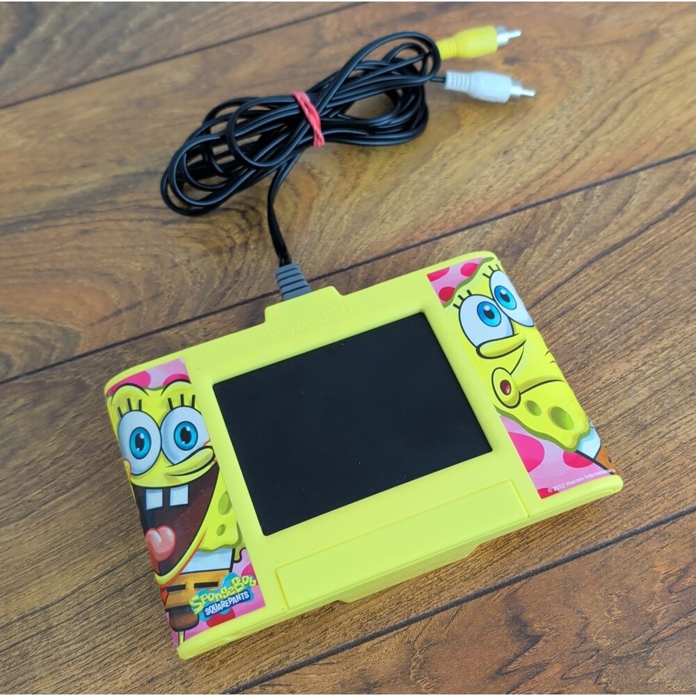 Jakks Pacific TV Games Touch SpongeBob Jellyfish Dodge Tested Sponge Bob Square
